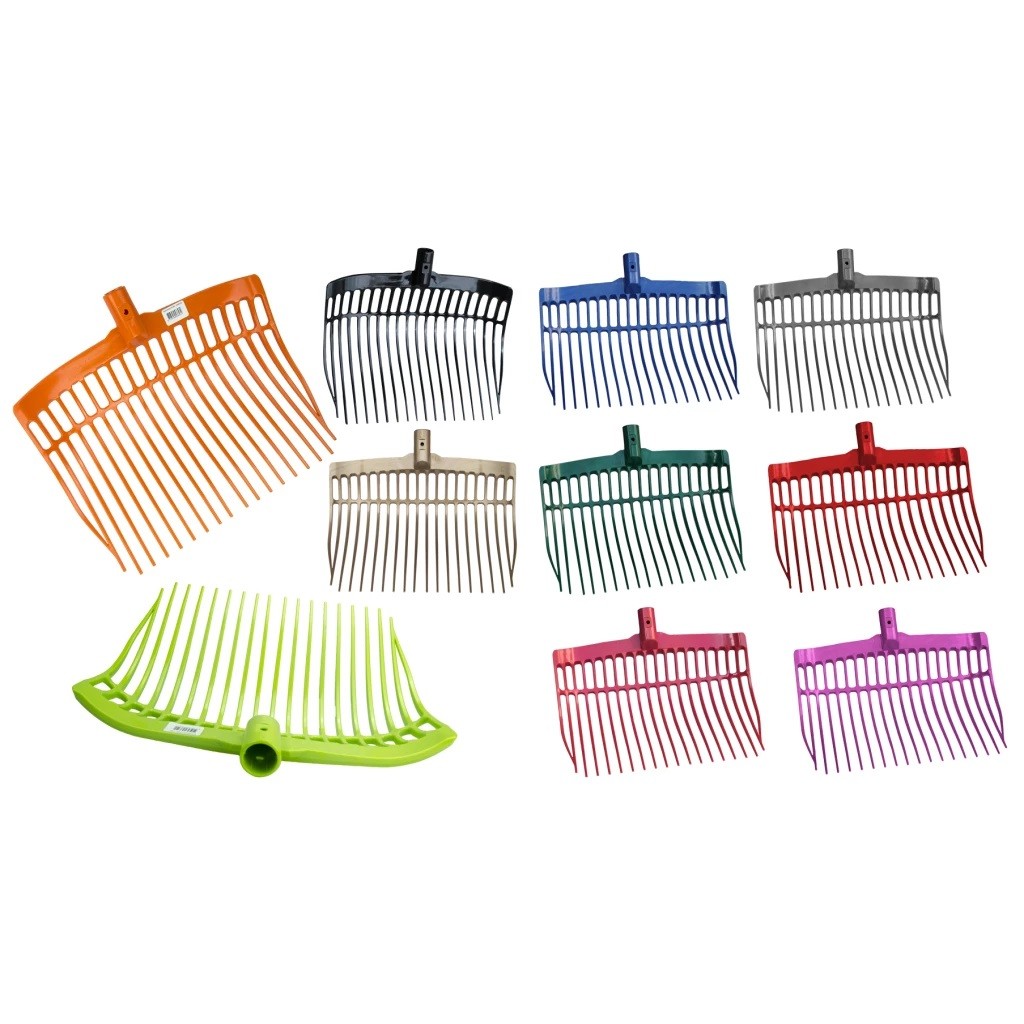 Shaving Fork Polycarbonate Plastic Without Handle Red - indestructible