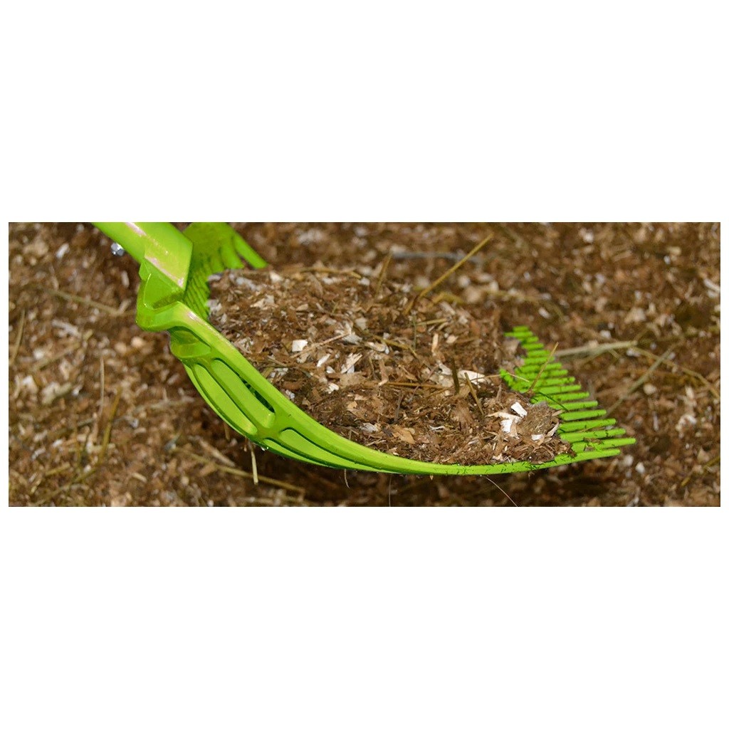 Shaving Fork Polycarbonate Plastic Without Handle Lime Green - indestructible Shaving Fork Polycarbonate Plastic Without Handle Lime Green - indestructible