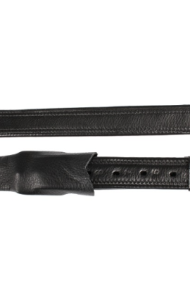 Horka Beugelriemen Dressuur Nylon Kern - Zwart - Ridershouse