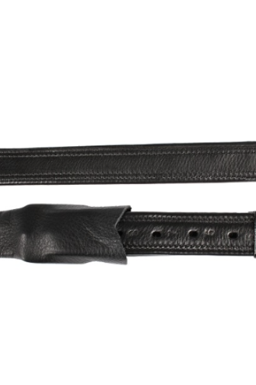 Horka Beugelriemen Dressuur Nylon Kern - Zwart - Ridershouse Horka Beugelriemen Dressuur Nylon Kern - Zwart - Ridershouse