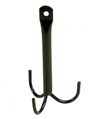 Hippotonic Tack Hook - 3 Hooks Black - Ridershouse Hippotonic Tack Hook - 3 Hooks Black - Ridershouse