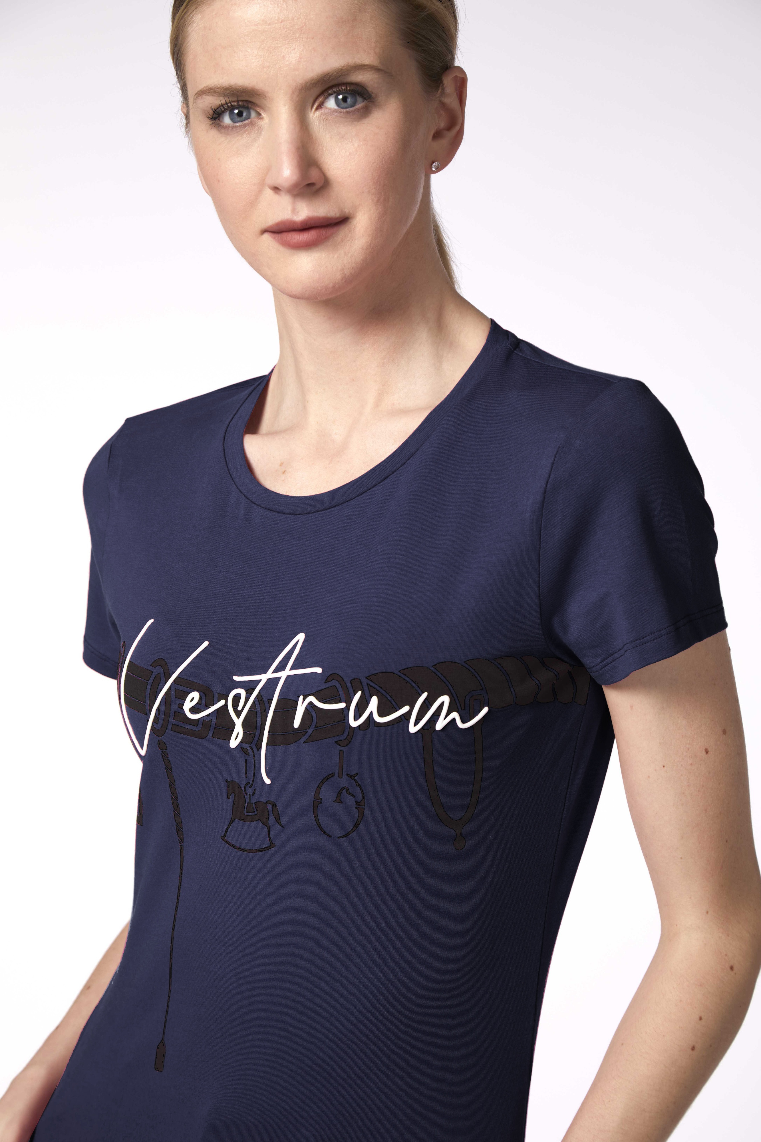 Vestrum Dames Dominica S/S T-Shirt - Dusty Blue Summer 24 - Ridershouse.com Vestrum Dames Dominica S/S T-Shirt - Dusty Blue Summer 24 - Ridershouse.com