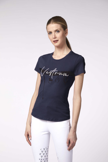 Vestrum Dames Dominica S/S T-Shirt - Dusty Blue Summer 24 - Ridershouse.com Vestrum Dames Dominica S/S T-Shirt - Dusty Blue Summer 24 - Ridershouse.com