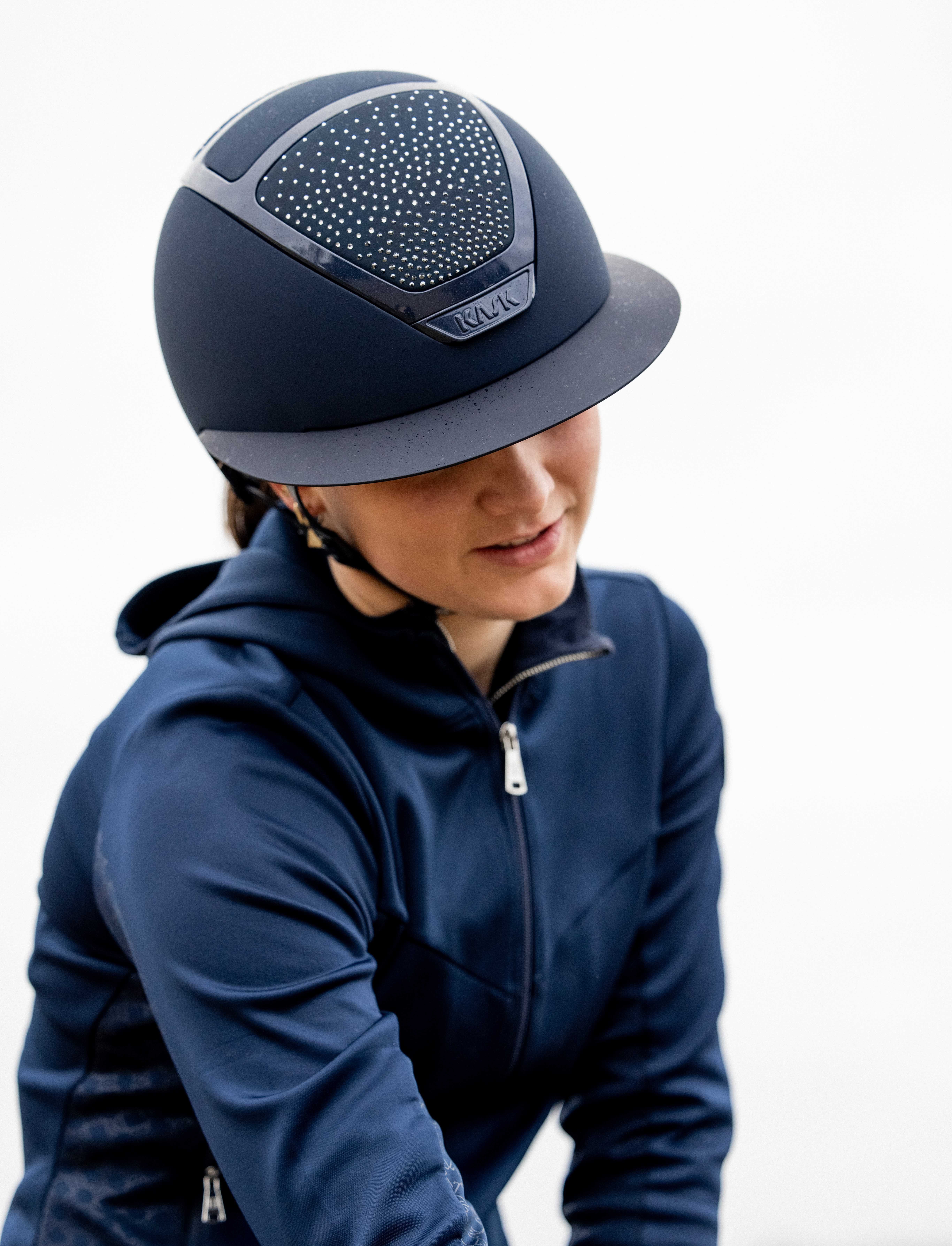 KASK Starlady Chrome Blue Waterfence Navy Diamond Mix KASK Starlady Chrome Blue Waterfence Navy Diamond Mix