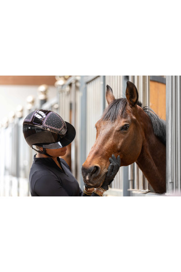 KASK Starlady PURE SHINE Black IN-OUT Vintage Rose KASK Starlady PURE SHINE Black IN-OUT Vintage Rose