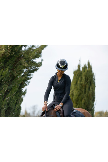 KASK Starlady PURE SHINE Black IN-OUT Silver Diamond KASK Starlady PURE SHINE Black IN-OUT Silver Diamond