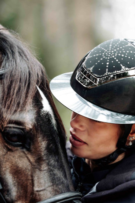 KASK Starlady PURE SHINE Anthracite Riviera Silver Diamond KASK Starlady PURE SHINE Anthracite Riviera Silver Diamond