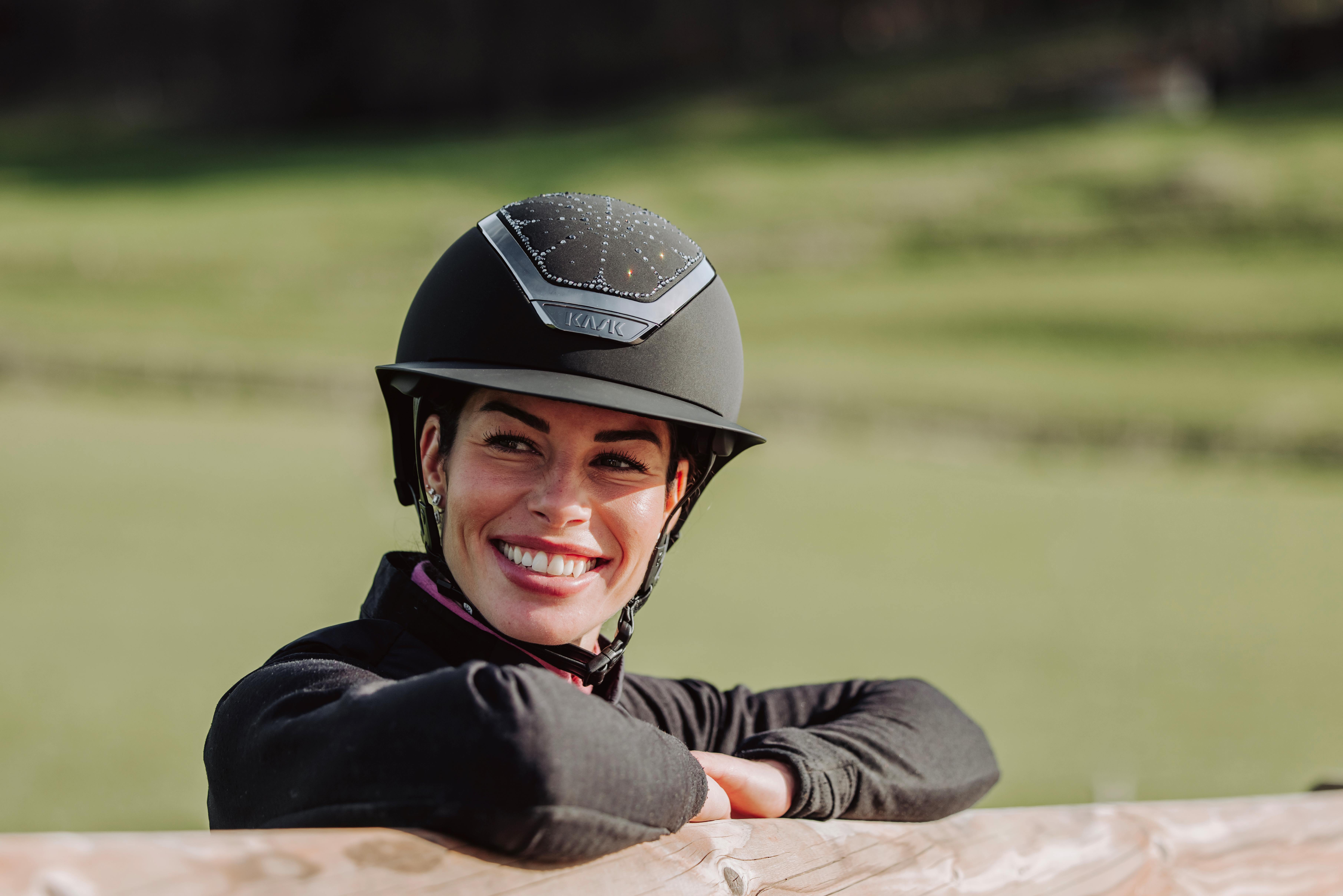 KASK Starlady Chrome Black Riviera Black Graphite Mix KASK Starlady Chrome Black Riviera Black Graphite Mix