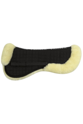 Passier Lambskin Saddle Riser Pad - Natural - absorbs shocks and prevents pressure points