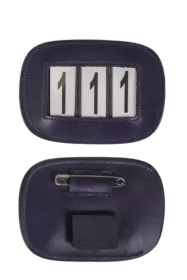 QHP Number Holder Modeste Square - Easy to attach to bridle or saddle pad QHP Number Holder Modeste Square - Easy to attach to bridle or saddle pad