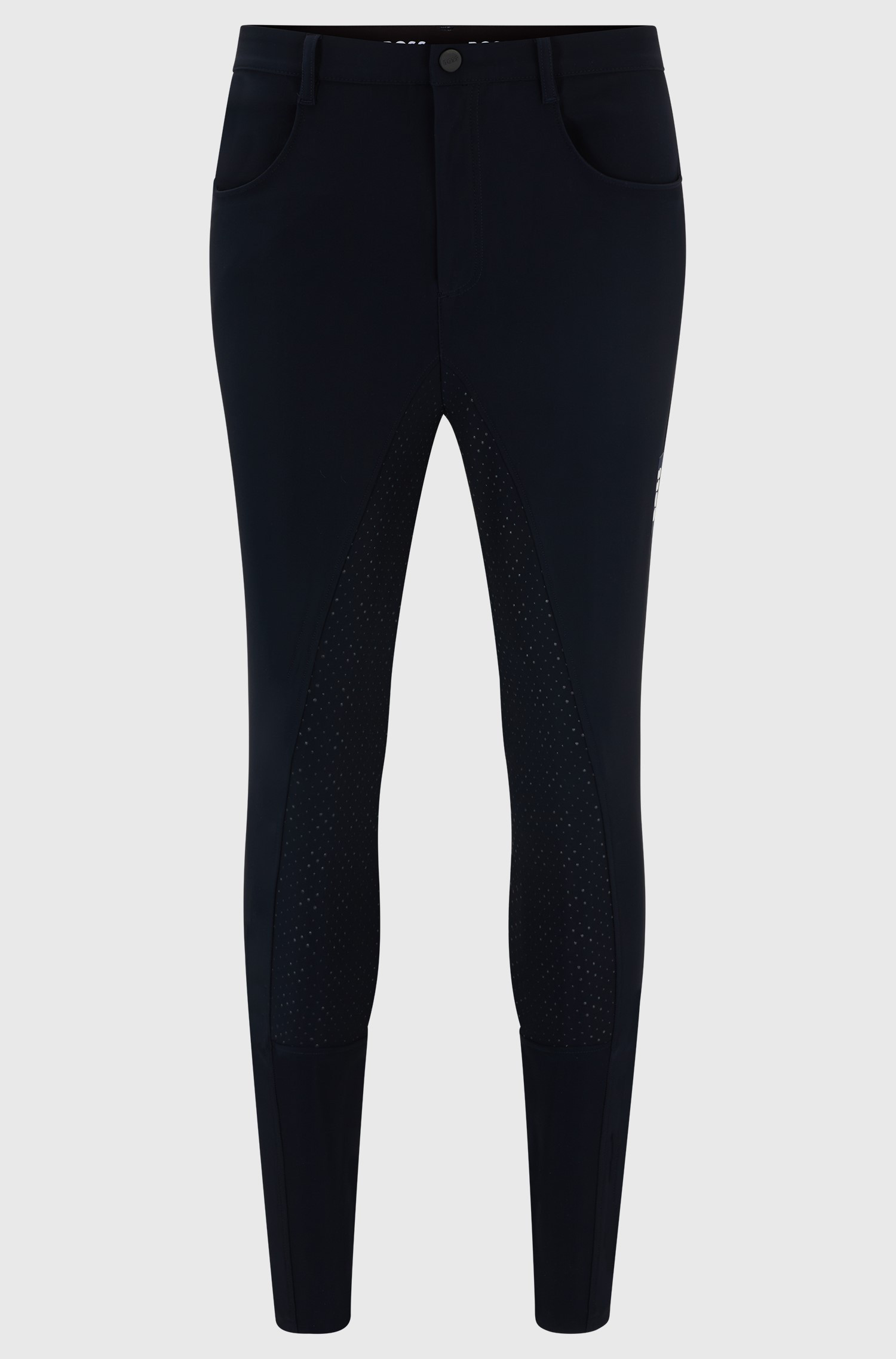 BOSS EQUESTRIAN Mannen Rijbroek Full Grip Jim Summer - Donkerblauw BOSS EQUESTRIAN Mannen Rijbroek Full Grip Jim Summer - Donkerblauw