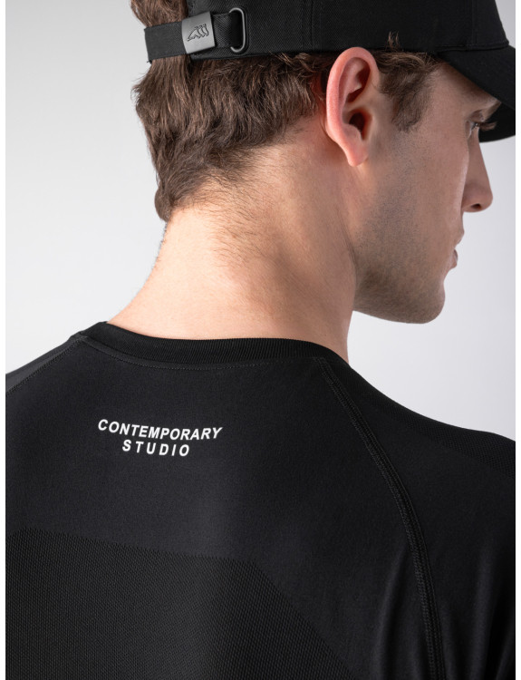 Equiline Men's T-shirt Cisec Navy Blue - maximum freedom and breathability Equiline Men's T-shirt Cisec Navy Blue - maximum freedom and breathability