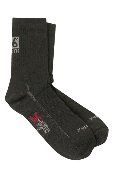 66° North Laugavegur Liner Sokken Zwart met grijs logo 66° North Laugavegur Liner Sokken Zwart met grijs logo