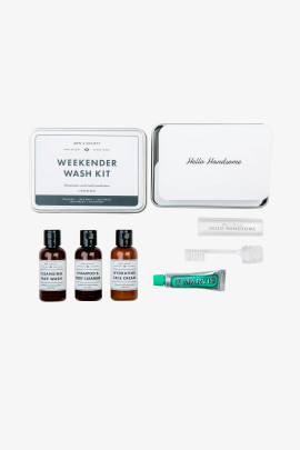Men's Society Weekender Wash Kit - compact en compleet Men's Society Weekender Wash Kit - compact en compleet