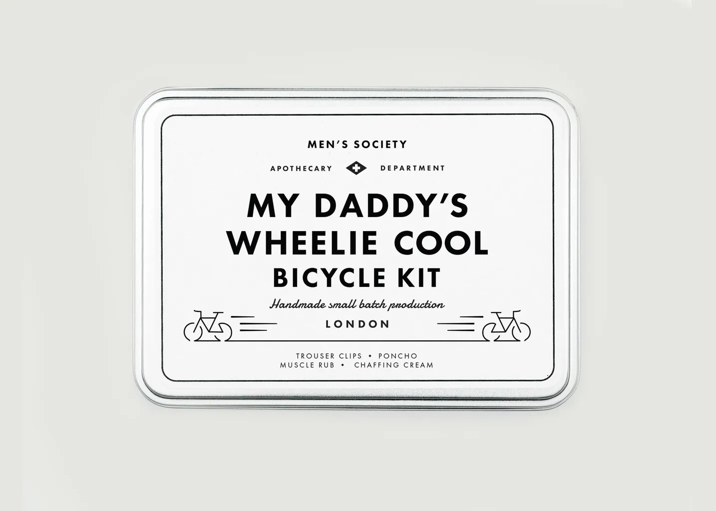 Men's Society My Daddy's Wheelie Cool Bicycle Kit - voor fietsliefhebbers Men's Society My Daddy's Wheelie Cool Bicycle Kit - voor fietsliefhebbers