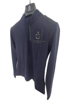 CT Academy Jersey Fleece Zip Training Polo - Blauw - Ridershouse.com CT Academy Jersey Fleece Zip Training Polo - Blauw - Ridershouse.com