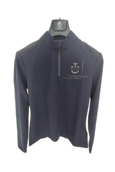 CT Academy Jersey Fleece Zip Training Polo - Blauw - Ridershouse.com CT Academy Jersey Fleece Zip Training Polo - Blauw - Ridershouse.com