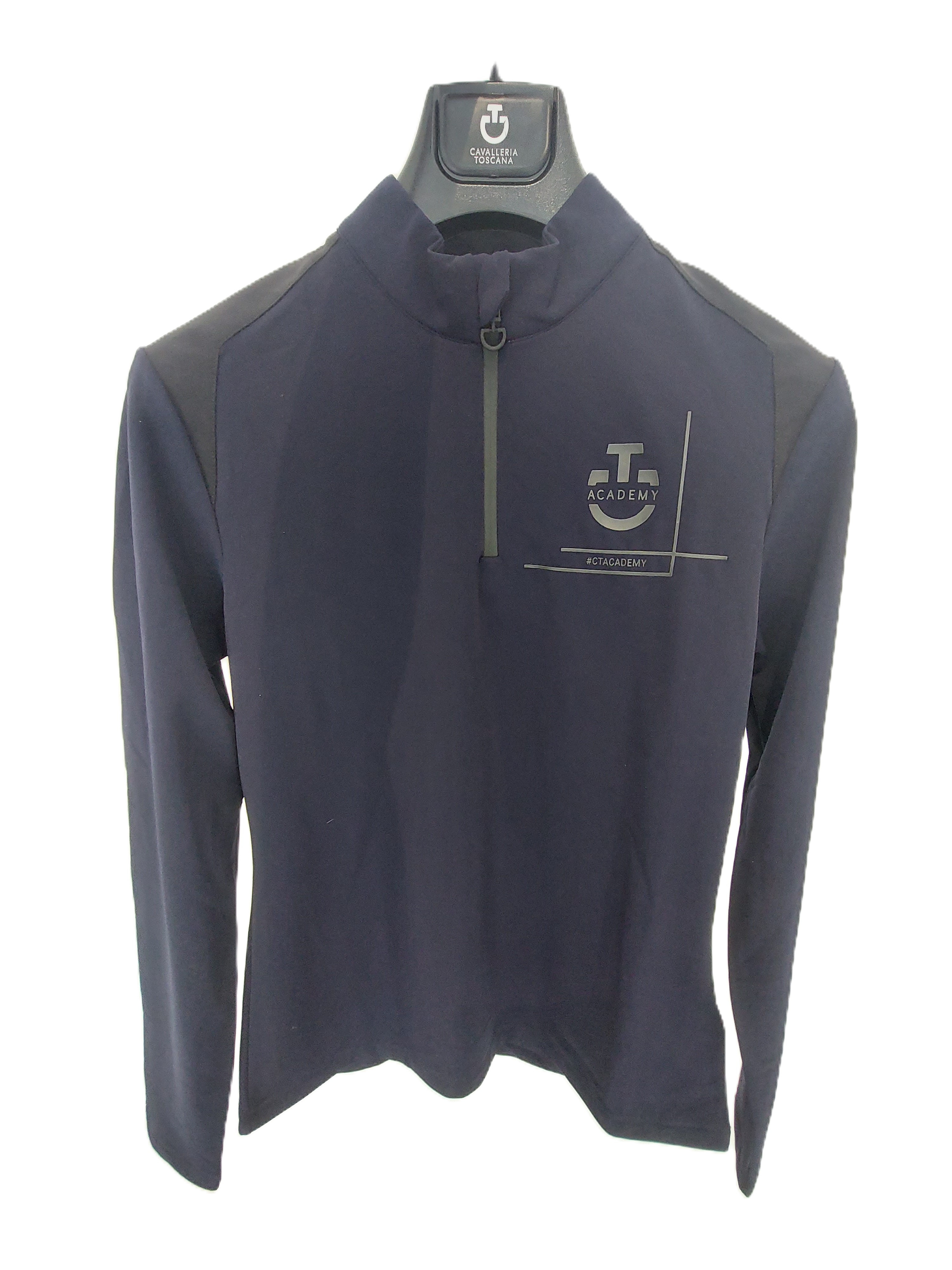 CT Academy Jersey Fleece Zip Training Polo - Blauw - Ridershouse.com CT Academy Jersey Fleece Zip Training Polo - Blauw - Ridershouse.com