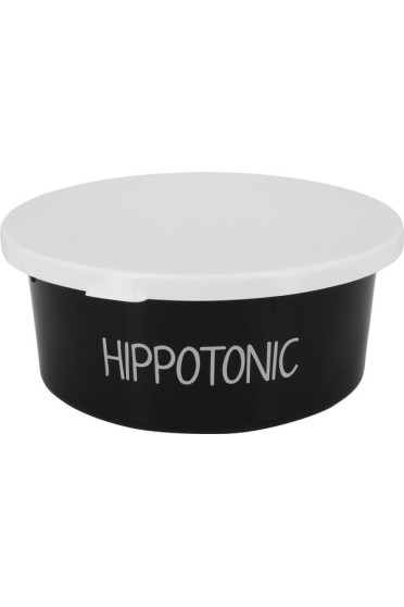 Voerbak Hippotonic met deksel 5L - zwart, roze, blauw