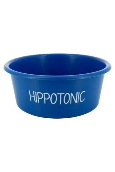 Feeding Bowl Hippotonic With Lid 5L - black, pink, blue