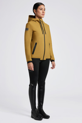 Cavalleria Toscana Women's Thermal Hooded Performance Softshell Jacke