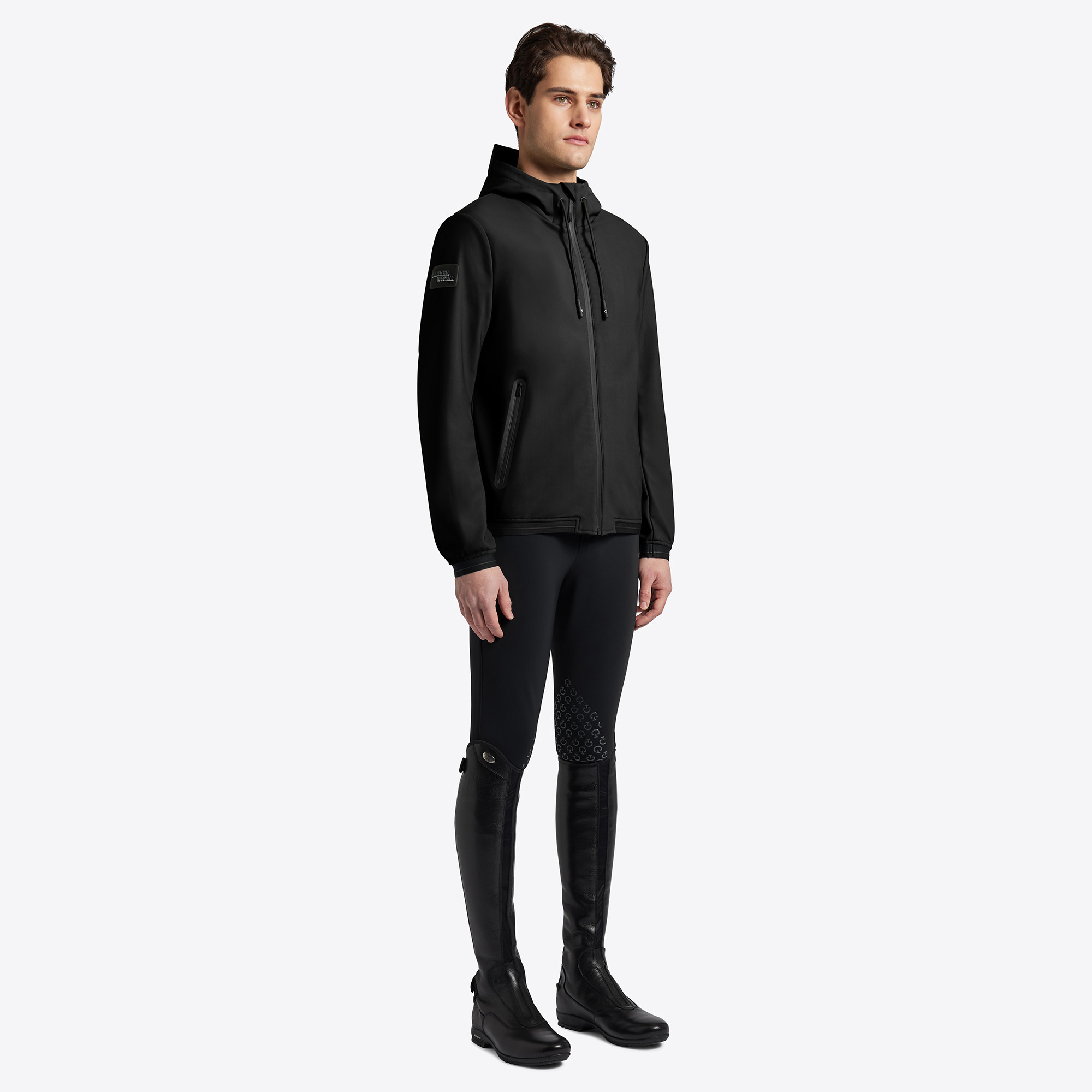 Ridershouse: Cavalleria Toscana Heren Thermo Hooded Softshell Jas Ridershouse: Cavalleria Toscana Heren Thermo Hooded Softshell Jas