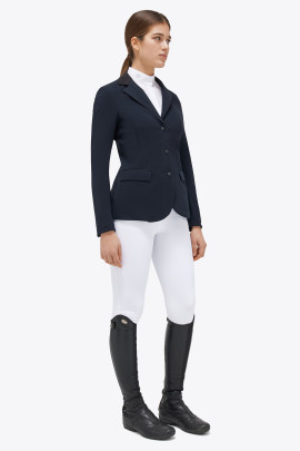 Cavalleria Toscana Women's Riding Jacket GP Zip Navy - classic and chic