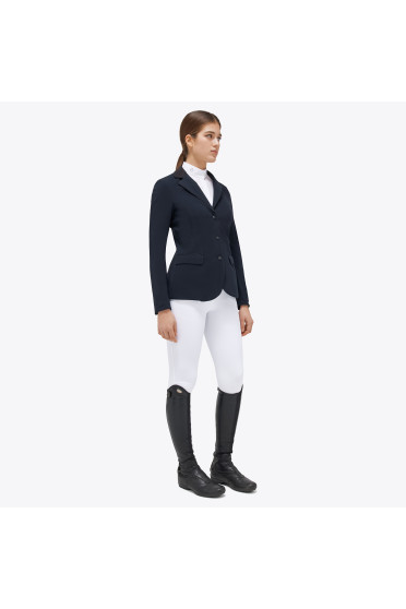 Cavalleria Toscana Women's Riding Jacket GP Zip Navy - classic and chic Cavalleria Toscana Women's Riding Jacket GP Zip Navy - classic and chic