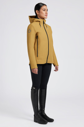 Cavalleria Toscana Dames 3-Way Hooded Performance Jacket - Mosterd