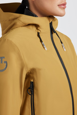 Cavalleria Toscana Dames 3-Way Hooded Performance Jacket - Mosterd Cavalleria Toscana Dames 3-Way Hooded Performance Jacket - Mosterd