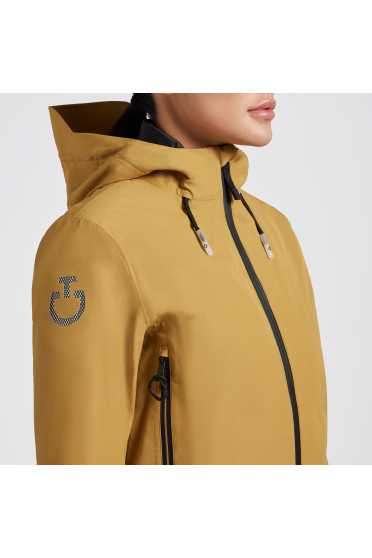 Cavalleria Toscana Dames 3-Way Hooded Performance Jacket - Mosterd Cavalleria Toscana Dames 3-Way Hooded Performance Jacket - Mosterd