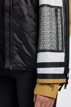 Cavalleria Toscana Dames 3-Way Hooded Performance Jacket - Mosterd Cavalleria Toscana Dames 3-Way Hooded Performance Jacket - Mosterd