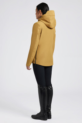 Cavalleria Toscana Dames 3-Way Hooded Performance Jacket - Mosterd Cavalleria Toscana Dames 3-Way Hooded Performance Jacket - Mosterd