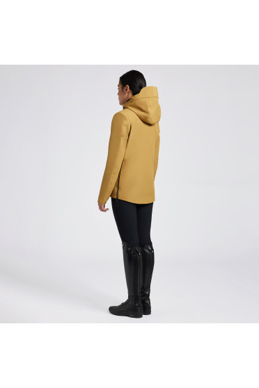 Cavalleria Toscana Dames 3-Way Hooded Performance Jacket - Mosterd Cavalleria Toscana Dames 3-Way Hooded Performance Jacket - Mosterd