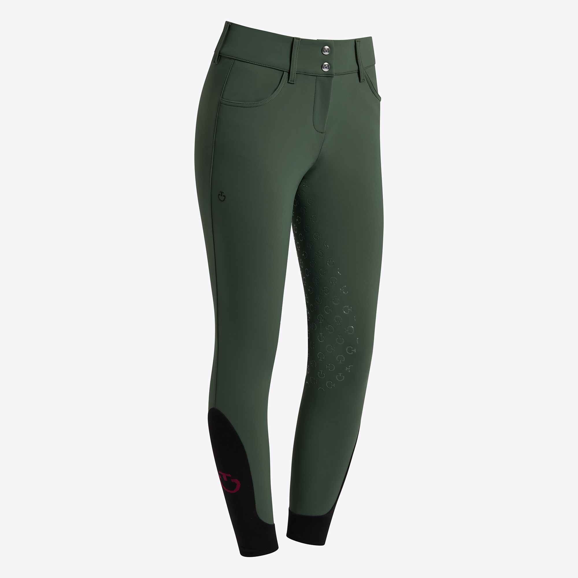 Cavalleria Toscana American Full Grip Breeches Groen - comfortabel Cavalleria Toscana American Full Grip Breeches Groen - comfortabel