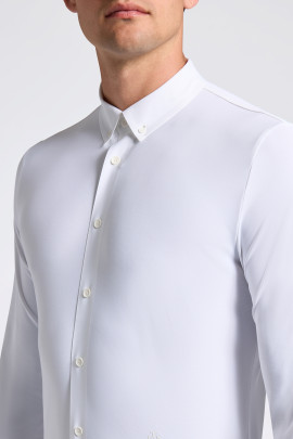 Cavalleria Toscana Heren Wedstrijdshirt L/S Guibert Wit - klassiek Cavalleria Toscana Heren Wedstrijdshirt L/S Guibert Wit - klassiek