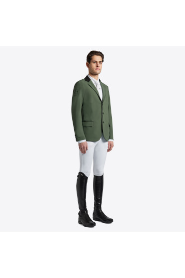 Cavalleria Toscana Heren Wedstrijdjasje Lightweight Jersey - Groen Cavalleria Toscana Heren Wedstrijdjasje Lightweight Jersey - Groen