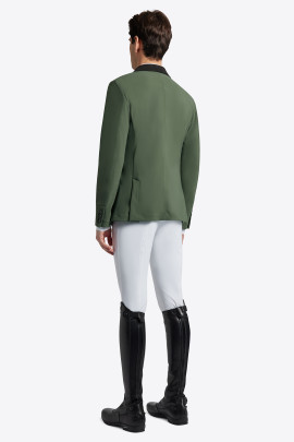 Cavalleria Toscana Heren Wedstrijdjasje Lightweight Jersey - Groen Cavalleria Toscana Heren Wedstrijdjasje Lightweight Jersey - Groen