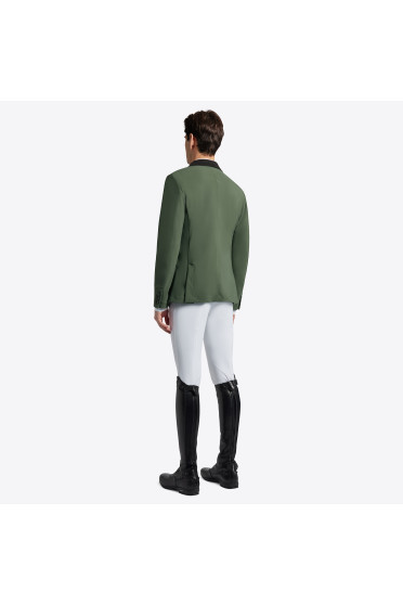 Cavalleria Toscana Men's Riding Jacket Lightweight Jersey - Green Cavalleria Toscana Men's Riding Jacket Lightweight Jersey - Green