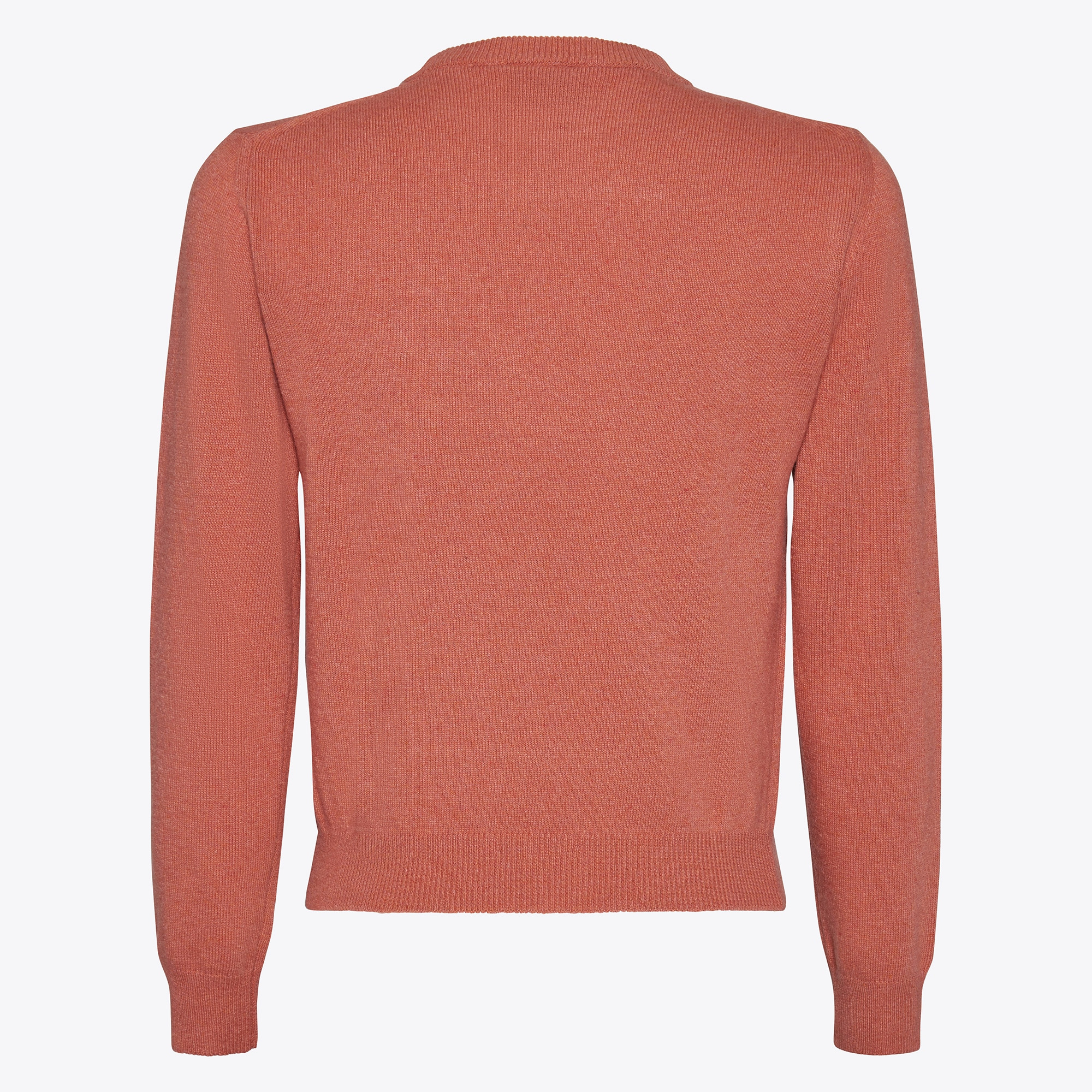 Cavalleria Toscana Orbit Crew Neck Cashmere Blend Sweater Roze - luxe Cavalleria Toscana Orbit Crew Neck Cashmere Blend Sweater Roze - luxe
