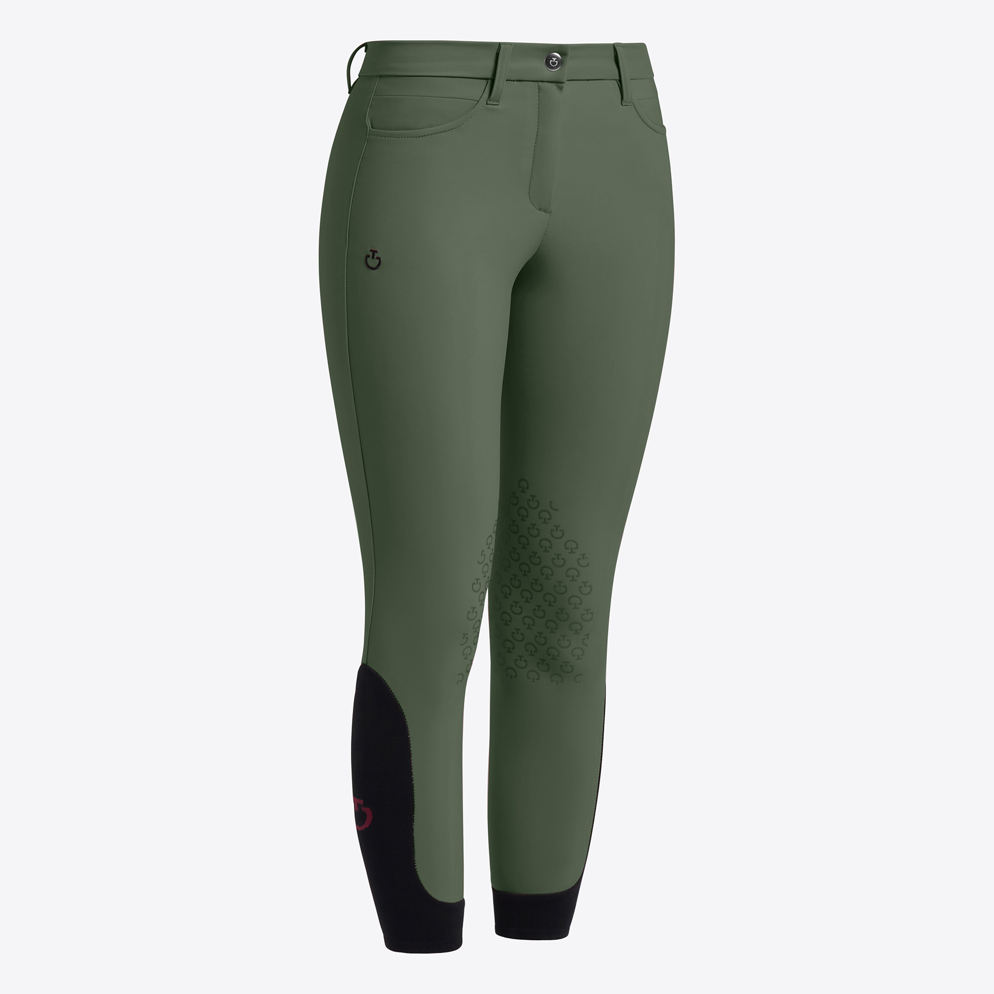 Cavalleria Toscana Meisjes Color Grip Rijbroek - Groen Cavalleria Toscana Meisjes Color Grip Rijbroek - Groen