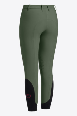 Cavalleria Toscana Meisjes Color Grip Rijbroek Groen - stoer Cavalleria Toscana Meisjes Color Grip Rijbroek Groen - stoer