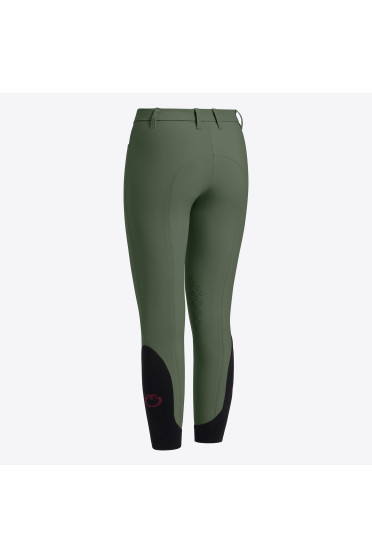Cavalleria Toscana Girls Color Grip Breeches Green - tough Cavalleria Toscana Girls Color Grip Breeches Green - tough