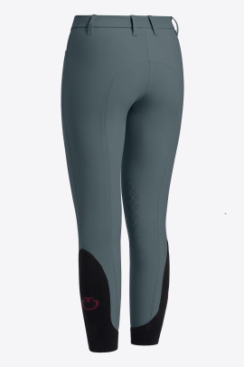 Cavalleria Toscana Girls Color Grip Breeches Dark Grey - tough Cavalleria Toscana Girls Color Grip Breeches Dark Grey - tough