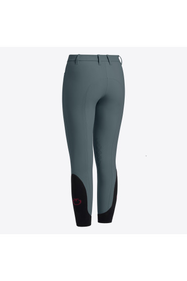 Cavalleria Toscana Girls Color Grip Breeches Dark Grey - tough Cavalleria Toscana Girls Color Grip Breeches Dark Grey - tough