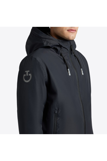 Cavalleria Toscana Heren 3-Way Hooded Performance Jacket - Navy Cavalleria Toscana Heren 3-Way Hooded Performance Jacket - Navy