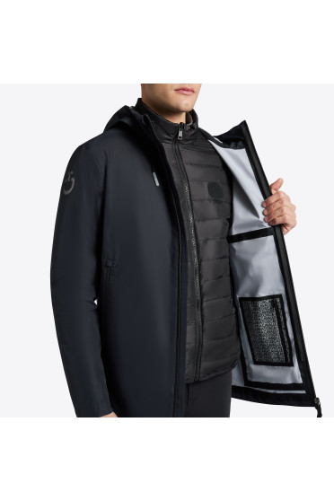Cavalleria Toscana Heren 3-Way Hooded Performance Jacket - Navy Cavalleria Toscana Heren 3-Way Hooded Performance Jacket - Navy