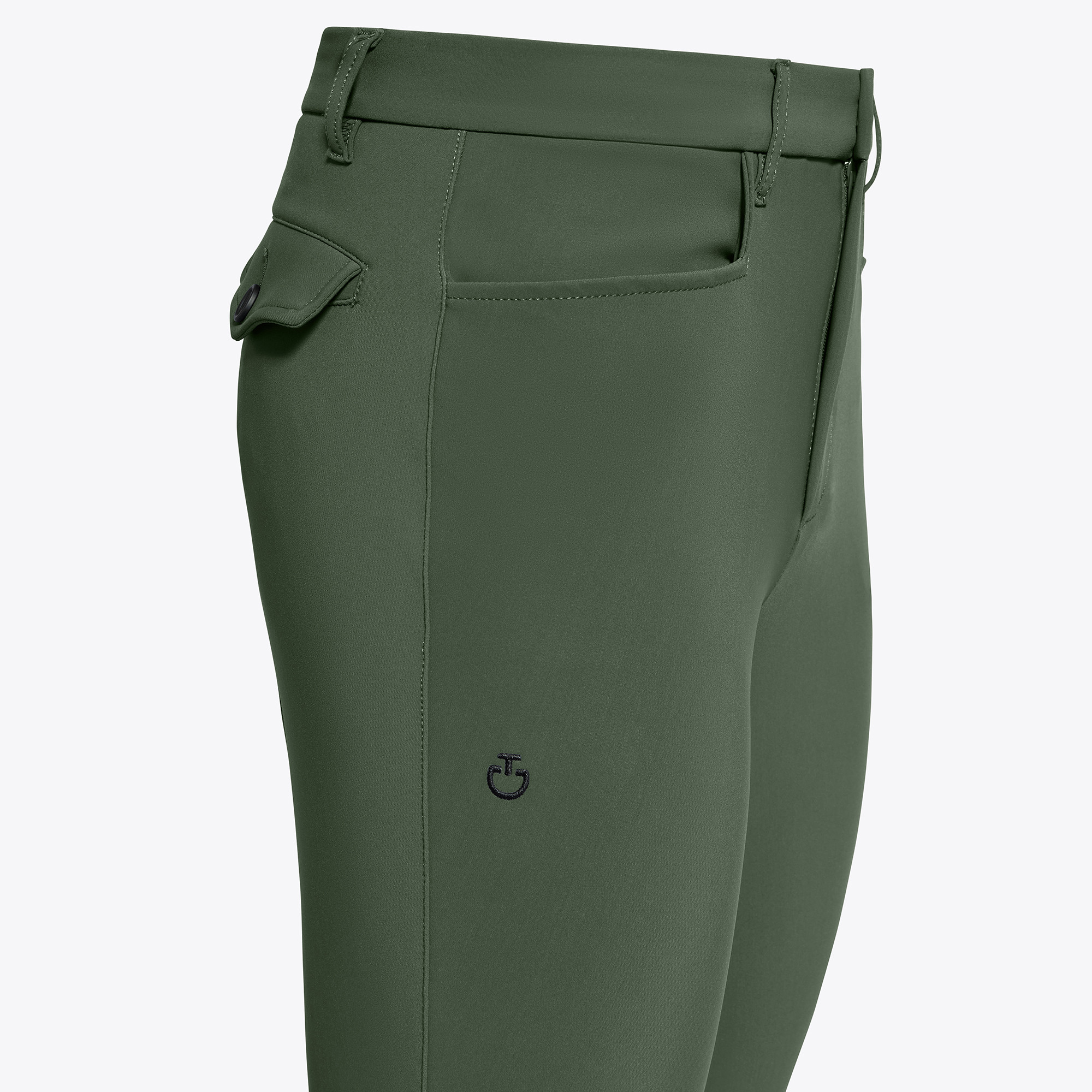 Cavalleria Toscana Mannen New Grip System Rijbroek Groen - comfortabel Cavalleria Toscana Mannen New Grip System Rijbroek Groen - comfortabel