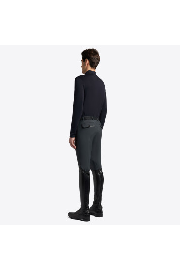 Cavalleria Toscana Mannen Trainingsshirt Tech Wool Half Zip - Navy Cavalleria Toscana Mannen Trainingsshirt Tech Wool Half Zip - Navy