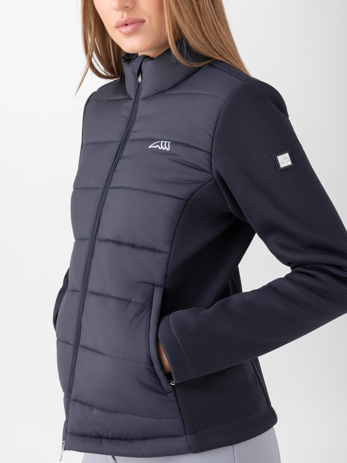 Ridershouse Equiline Dames Bodywarmer Brigit Blauw Ridershouse Equiline Dames Bodywarmer Brigit Blauw